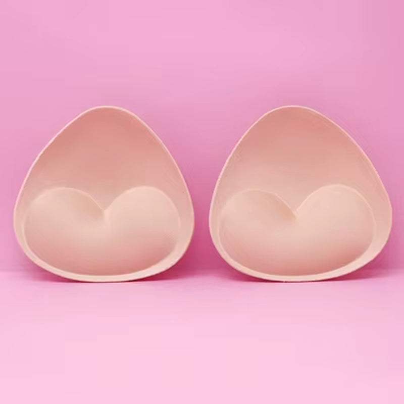 6Pcs 3Pair Sexy Women'S Bra Pads Insert Removable Padding Brassiere Breast Enhancer Sopnge Push up Cups for Swimsuits Bikini