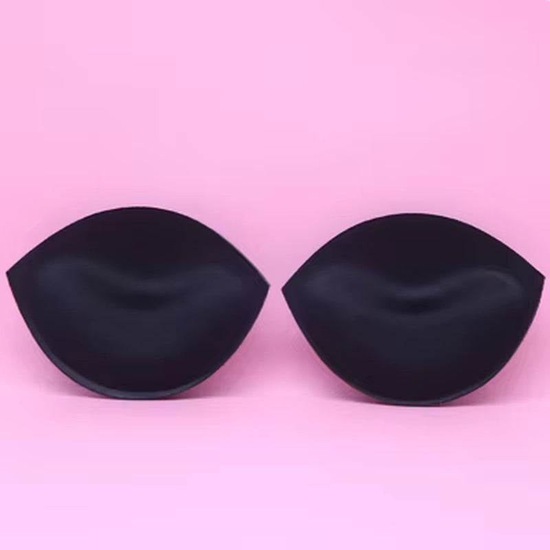 6Pcs 3Pair Sexy Women'S Bra Pads Insert Removable Padding Brassiere Breast Enhancer Sopnge Push up Cups for Swimsuits Bikini