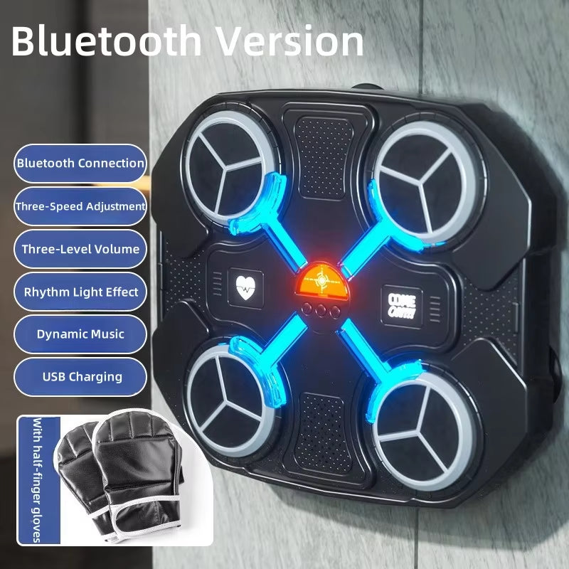 Smart Music Boxing Machine Home Wall Target Children'S Strike Reaction Indoor Electronic Target Sanda Training Device