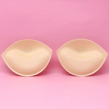 6Pcs 3Pair Sexy Women'S Bra Pads Insert Removable Padding Brassiere Breast Enhancer Sopnge Push up Cups for Swimsuits Bikini