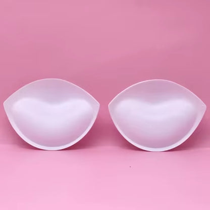 6Pcs 3Pair Sexy Women'S Bra Pads Insert Removable Padding Brassiere Breast Enhancer Sopnge Push up Cups for Swimsuits Bikini