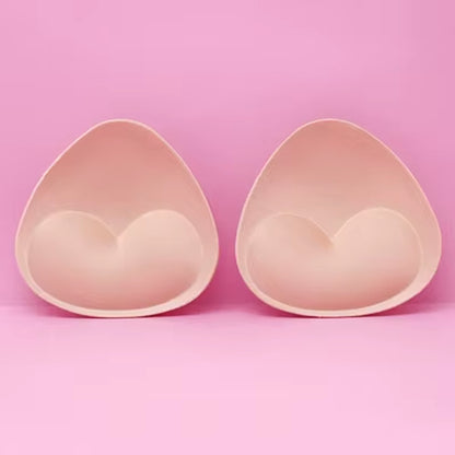 6Pcs 3Pair Sexy Women'S Bra Pads Insert Removable Padding Brassiere Breast Enhancer Sopnge Push up Cups for Swimsuits Bikini