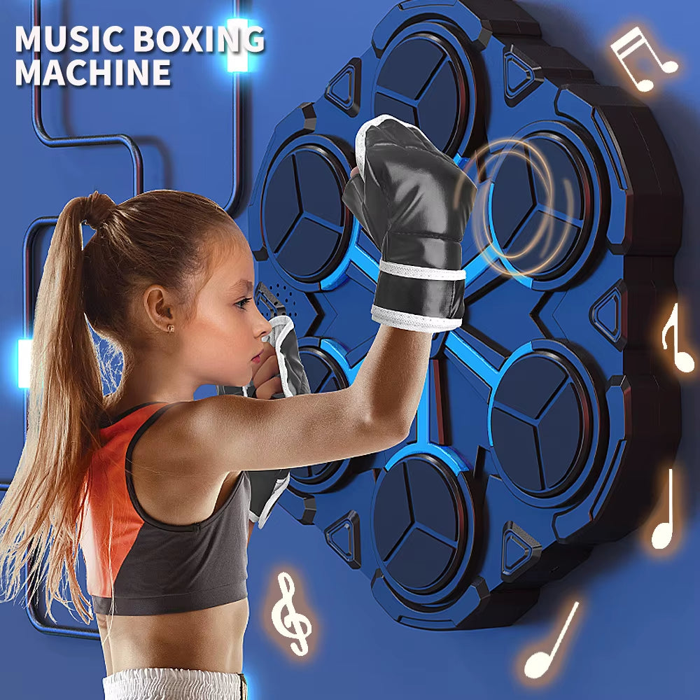 Smart Music Boxing Machine Home Wall Target Children'S Strike Reaction Indoor Electronic Target Sanda Training Device